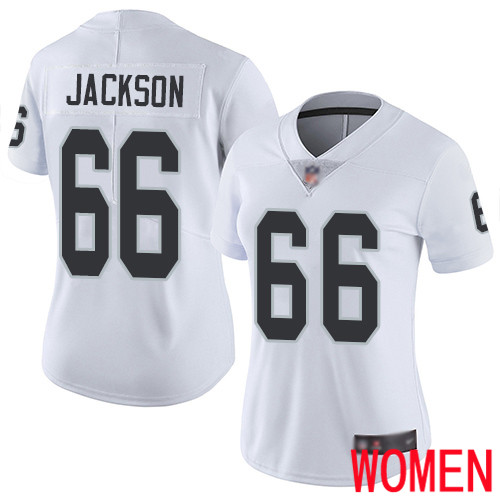 Oakland Raiders Limited White Women Gabe Jackson Road Jersey NFL Football #66 Vapor Untouchable Jersey->youth nfl jersey->Youth Jersey